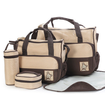 5 Piece Tote Bag Set