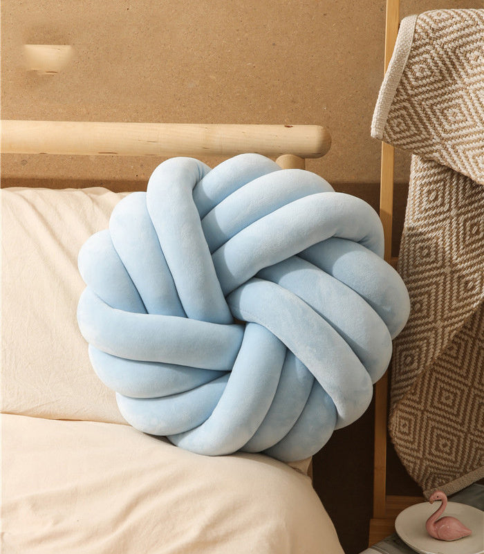 Decorative Knotted Living Room Pillow