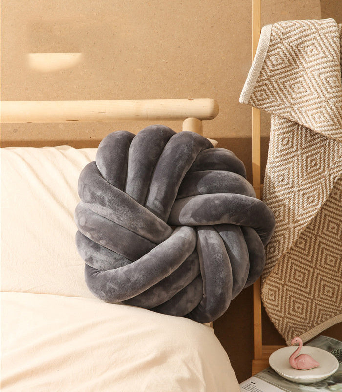 Decorative Knotted Living Room Pillow