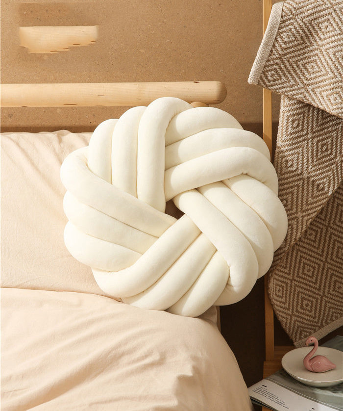 Decorative Knotted Living Room Pillow