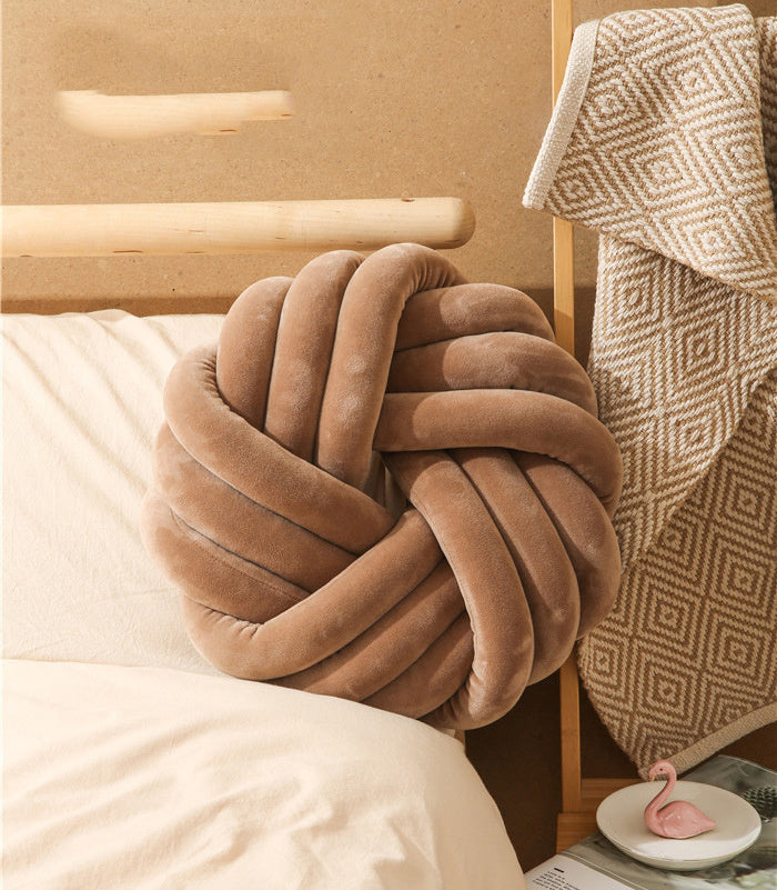 Decorative Knotted Living Room Pillow