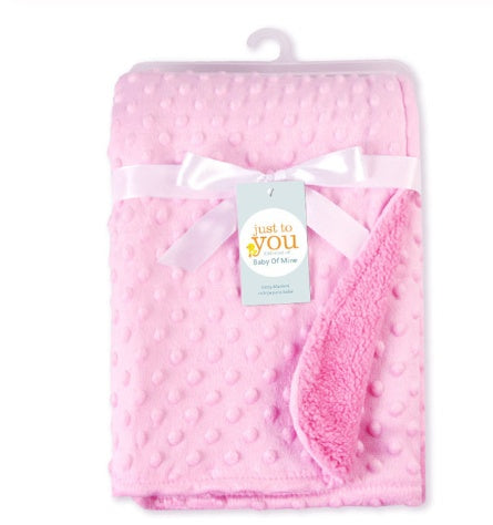 Polka Dot Baby Blanket