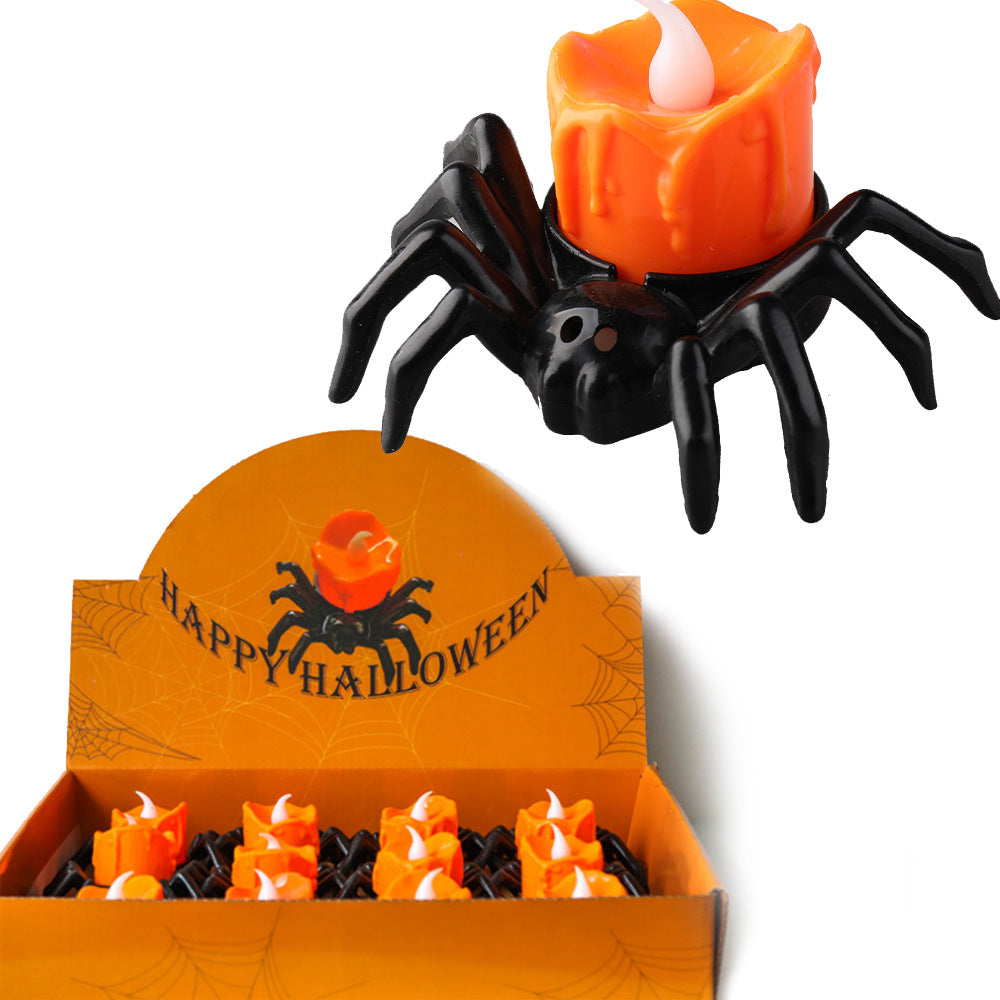 Adornos de candelabro de araña de Halloween