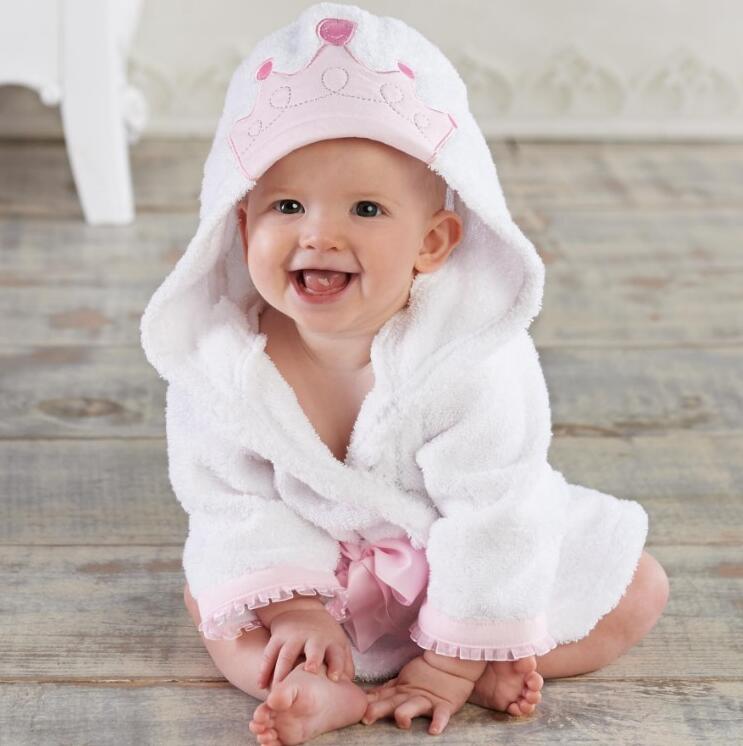 Cartoon Animal Baby Bathrobe