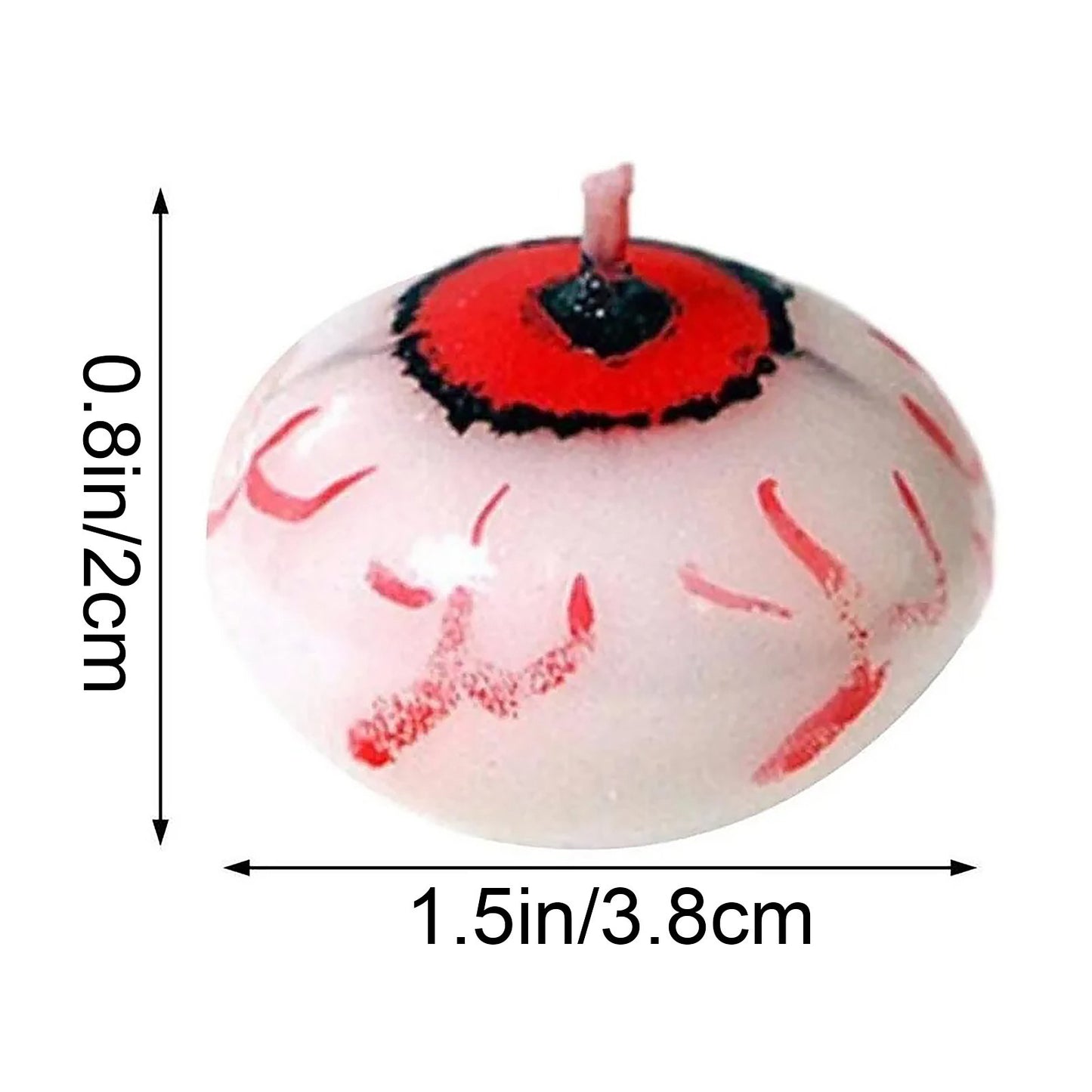 Floating Eyeball Halloween Candle