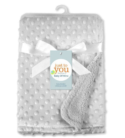 Polka Dot Baby Blanket