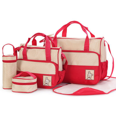 5 Piece Tote Bag Set