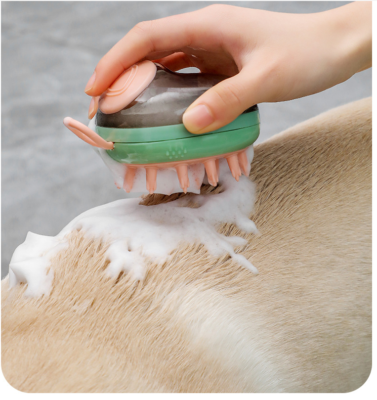 2-In-1 Soap Dispensing Grooming Brush