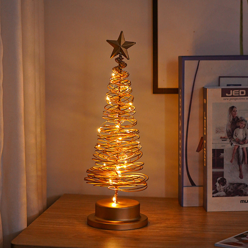 LED Christmas Spiral Tree