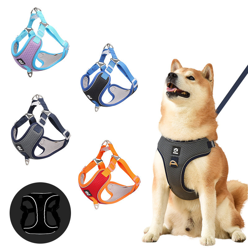 Adjustable Reflective Dog Harness