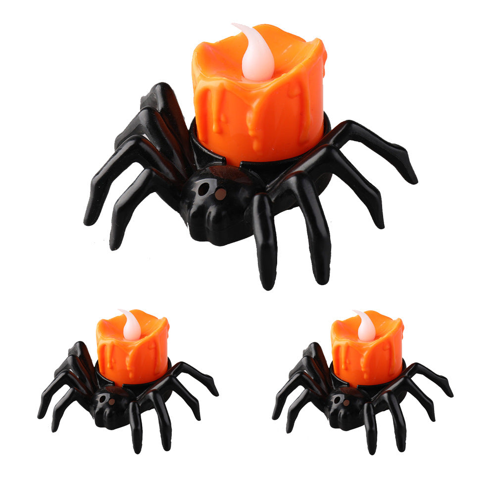 Adornos de candelabro de araña de Halloween