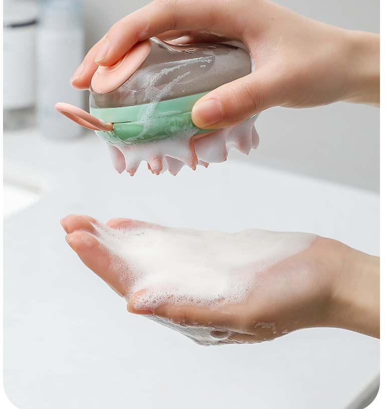 2-In-1 Soap Dispensing Grooming Brush