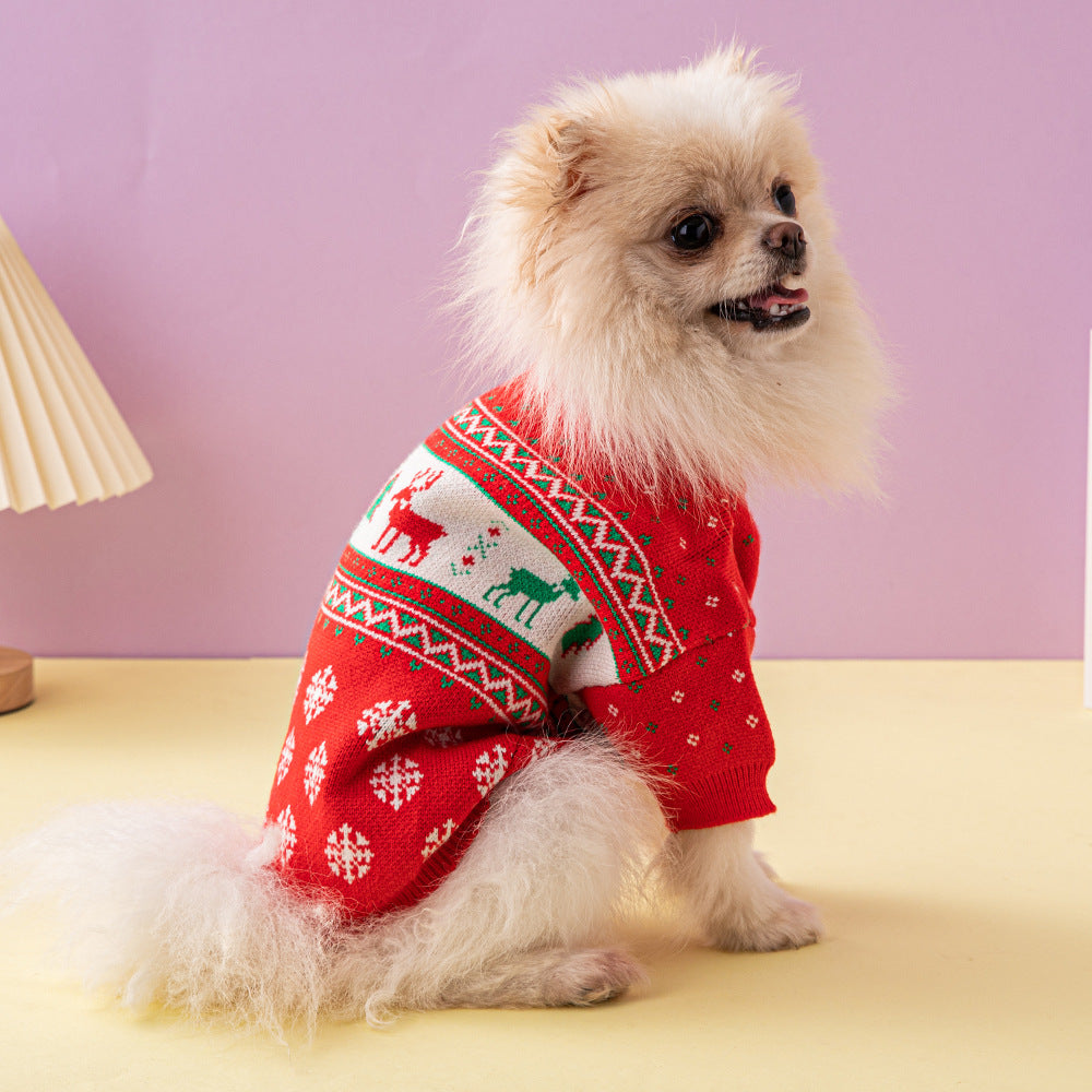 Christmas Tree Dog Sweater