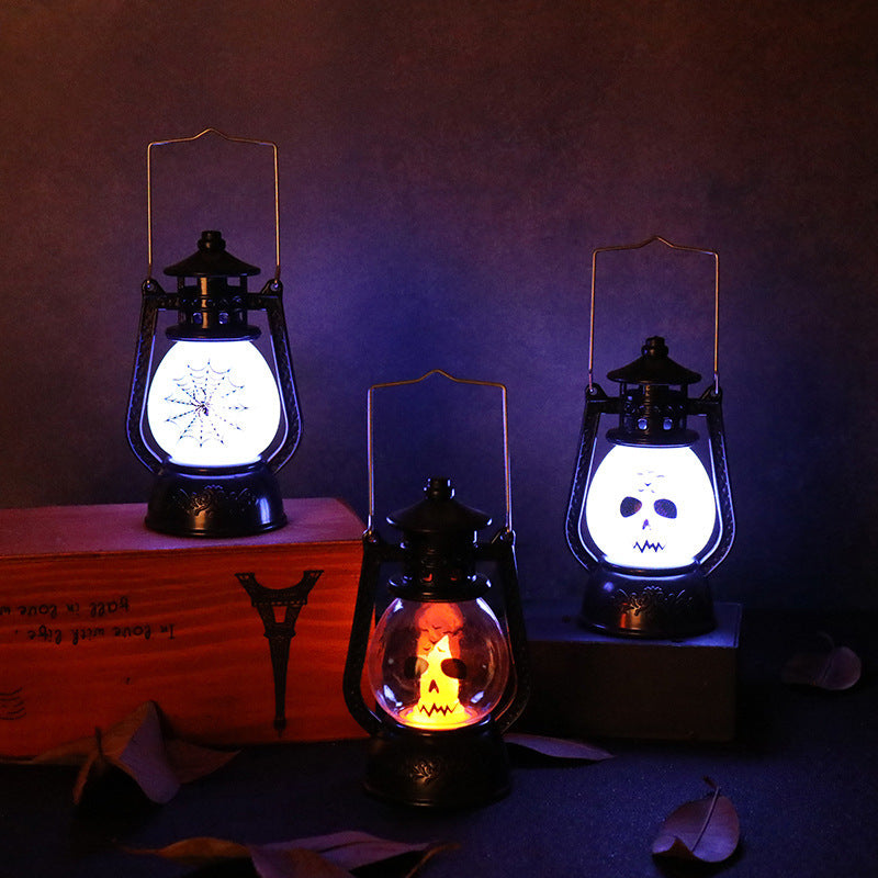 Vintage Hanging LED Halloween Lamp