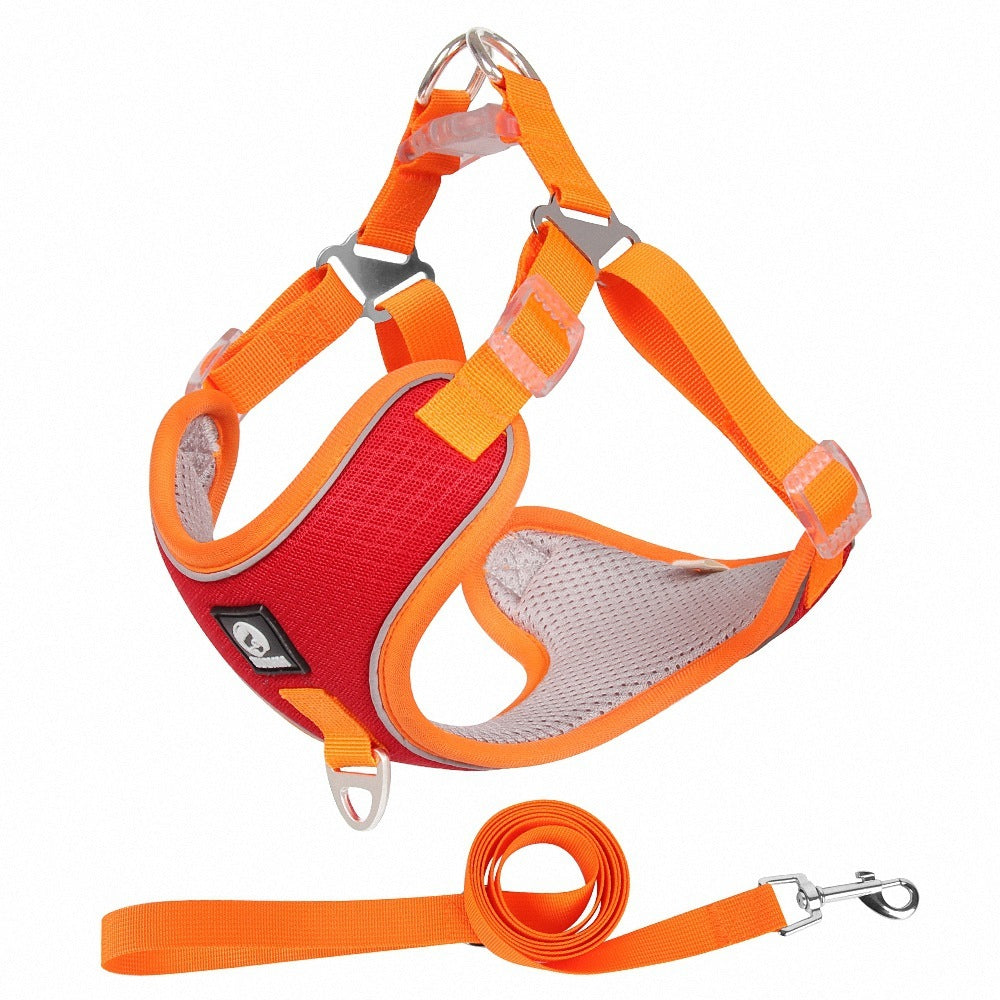 Adjustable Reflective Dog Harness