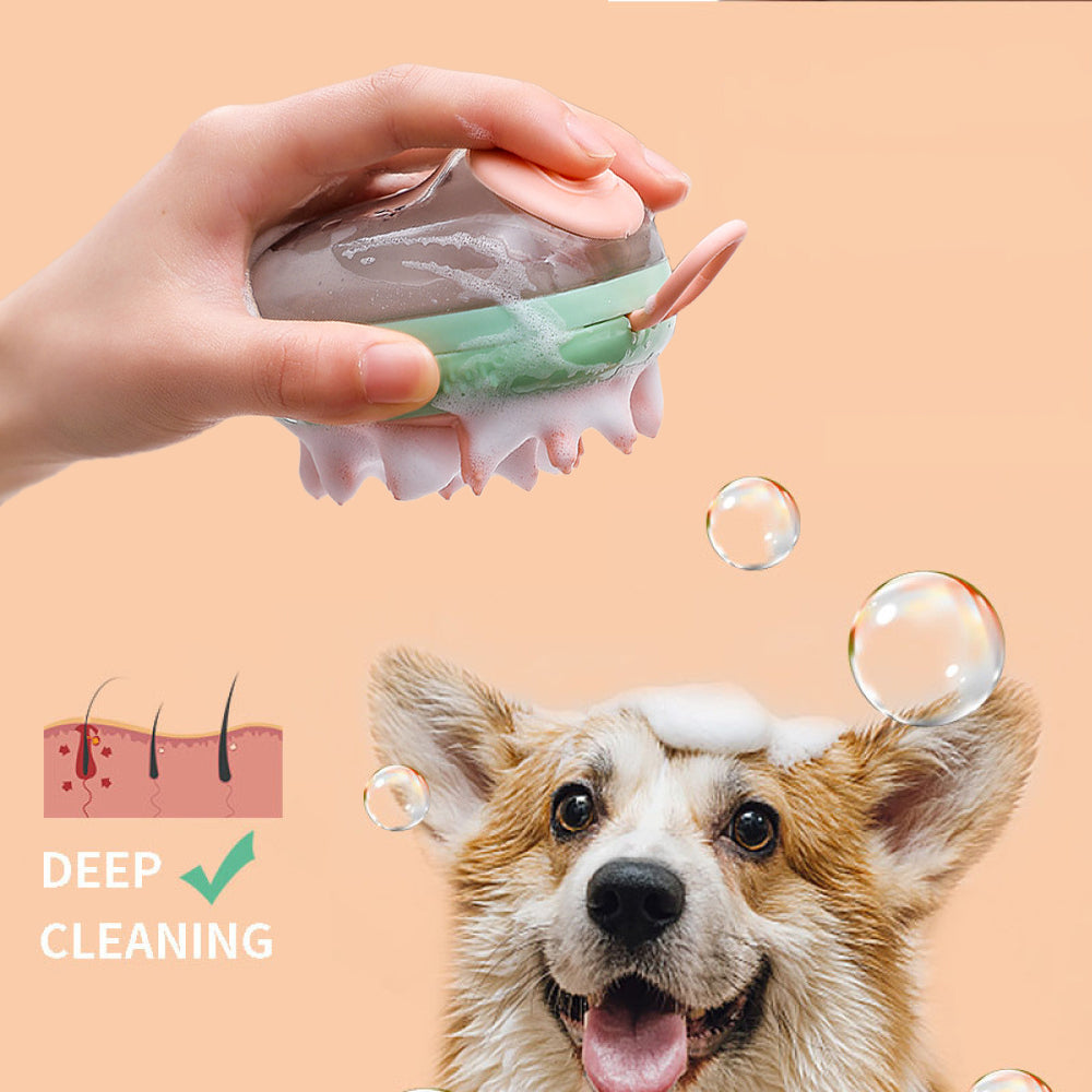 2-In-1 Soap Dispensing Grooming Brush