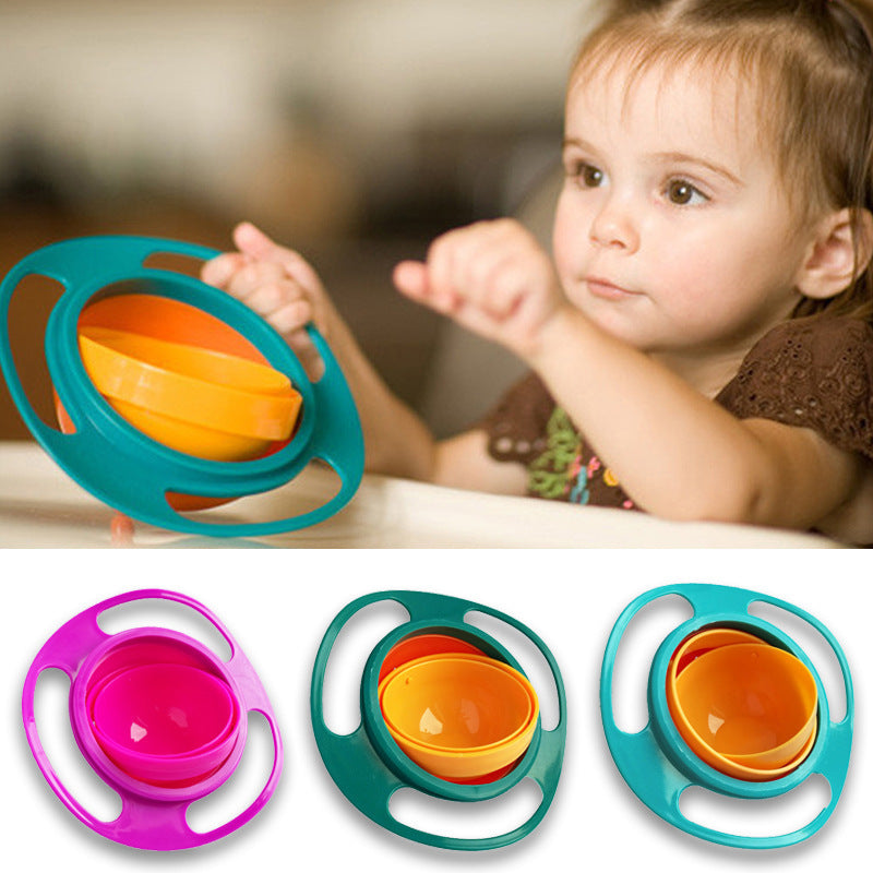 360° Universal Spill-Proof Baby Bowl